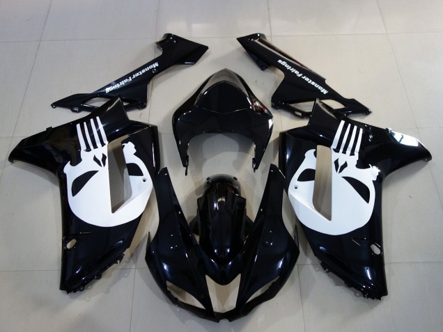 2007-2008 Punisher Custom Kawasaki ZX6R Fairings