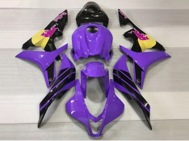 Best Aftermarket 2007-2008 Purple & Pink Bull Honda CBR600RR Fairings