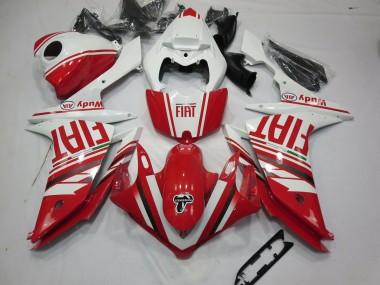 Best Aftermarket 2007-2008 Red Fiat Yamaha R1 Fairings