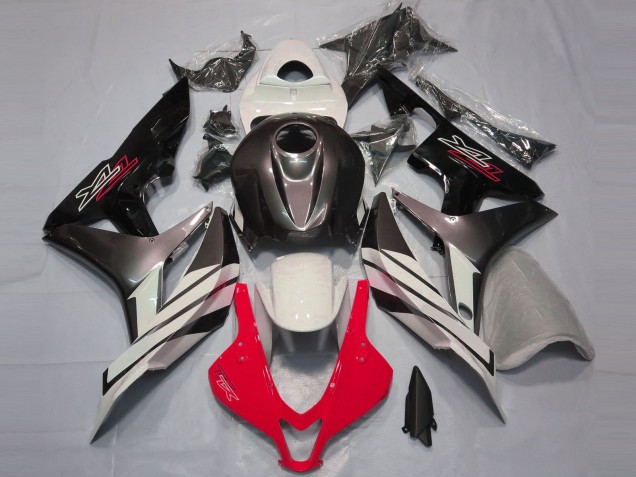 Best Aftermarket 2007-2008 Red White and Gray Honda CBR600RR Fairings