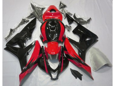 Best Aftermarket 2007-2008 Red and Black OEM Design Honda CBR600RR Fairings