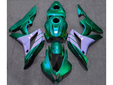Best Aftermarket 2007-2008 Turquoise and Milky Purple Honda CBR600RR Fairings