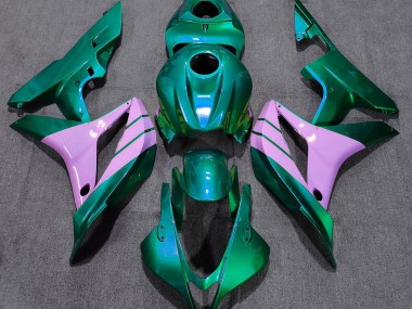 2007-2008 Turquoise and Pink Honda CBR600RR Fairings