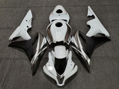 2007-2008 White OEM Style Honda CBR600RR Fairings