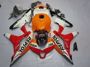 Best Aftermarket 2007-2008 White Repsol Honda CBR600RR Fairings