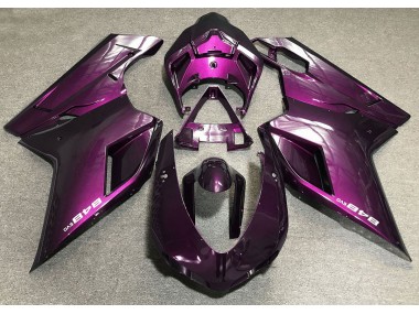 Best Aftermarket 2007-2012 Deep Pink Ducati 848 1098 1198 Fairings