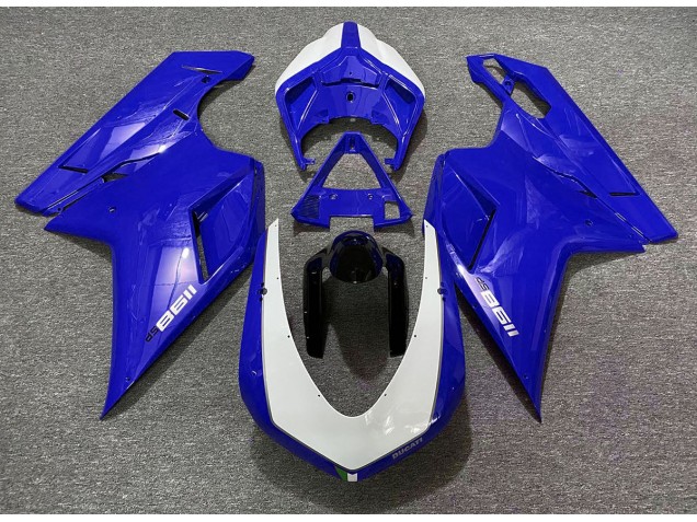 2007-2012 Gloss Blue SP Ducati 848 1098 1198 Fairings