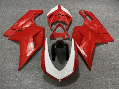 Best Aftermarket 2007-2012 Gloss Red SP Ducati 848 1098 1198 Fairings