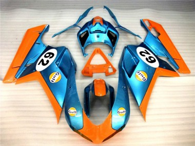 Best Aftermarket 2007-2012 Matte Gulf Ducati 848 1098 1198 Fairings