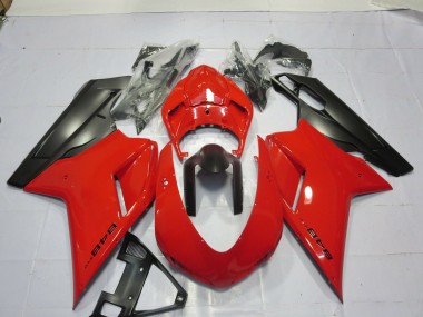 Best Aftermarket 2007-2012 Red Ducati 848 1098 1198 Fairings