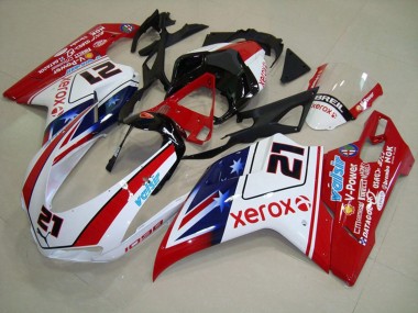 2007-2012 Star Xerox Ducati 848 1098 1198 Fairings