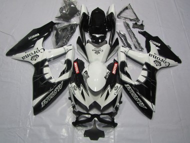 Best Aftermarket 2008-2010 Black Corona Suzuki GSXR 600-750 Fairings