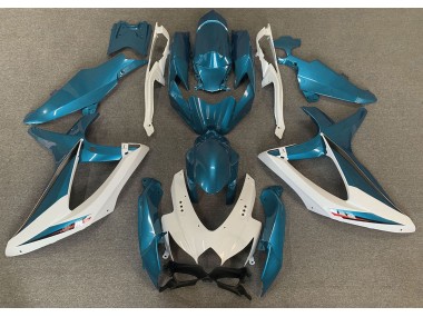 Best Aftermarket 2008-2010 Light Blue OEM Style Suzuki GSXR 600-750 Fairings