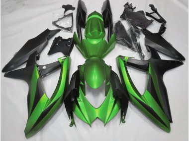 Best Aftermarket 2008-2010 Matte Green No R Suzuki GSXR 600-750 Fairings