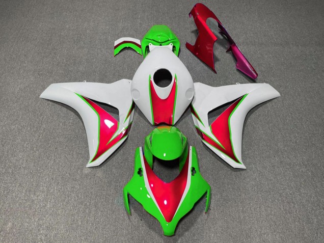 2008-2011 Green and Red Gloss Honda CBR1000RR Fairings