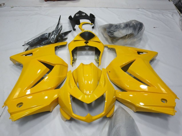 Best Aftermarket 2008-2013 Yellow Kawasaki Ninja 250 Fairings