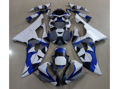 2008-2016 Blue Snow Camo Yamaha R6 Fairings