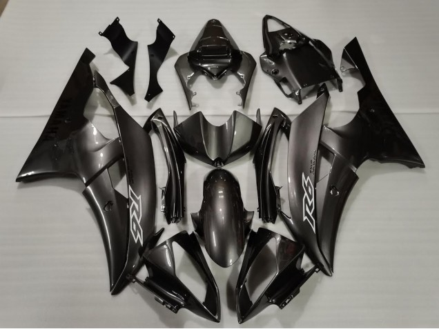 2008-2016 Dark Silver Yamaha R6 Fairings