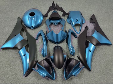 Best Aftermarket 2008-2016 Electric Blue and Matte Black Yamaha R6 Fairings