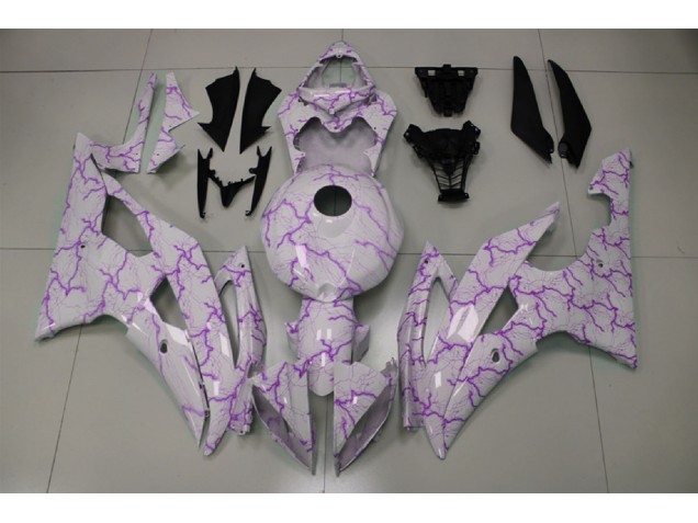 Best Aftermarket 2008-2016 Purple Lighting Yamaha R6 Fairings