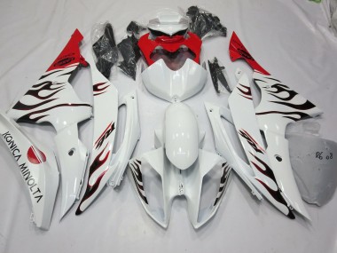 Best Aftermarket 2008-2016 Special Flame Red Yamaha R6 Fairings