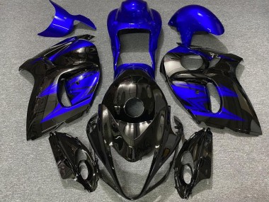 2008-2019 Gloss Black and Deep Blue Suzuki GSXR 1300 Fairings