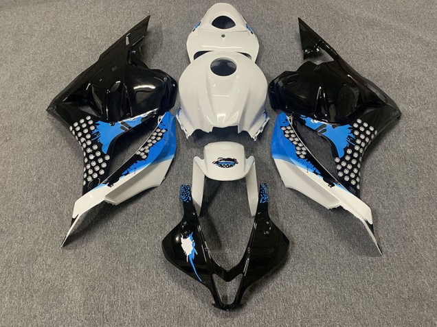 Best Aftermarket 2009-2012 Black Blue and White Honda CBR600RR Fairings