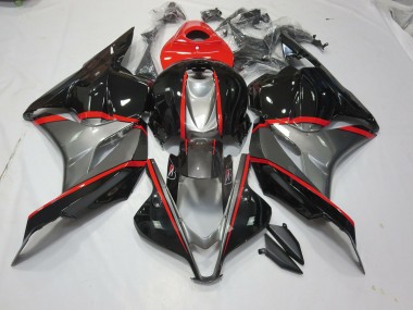 Best Aftermarket 2009-2012 Black and Grey Red pin Honda CBR600RR Fairings