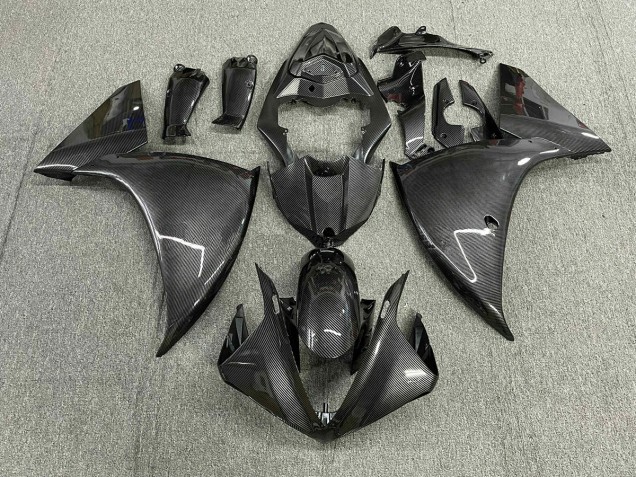 Best Aftermarket 2009-2012 Carbon Fiber Style Yamaha R1 Fairings