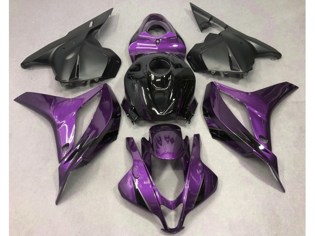 2009-2012 Deep Purple with Black Honda CBR600RR Fairings