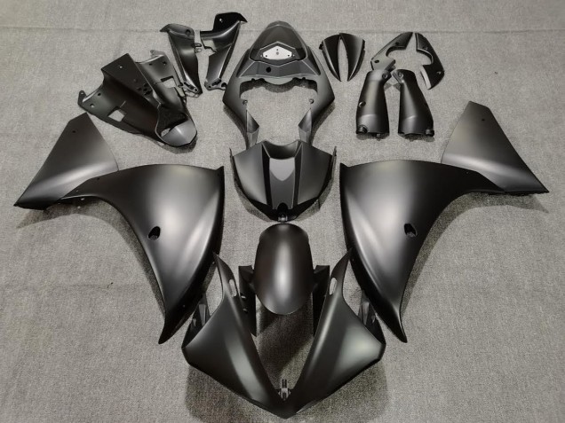 Best Aftermarket 2009-2012 Full Matte Black Yamaha R1 Fairings