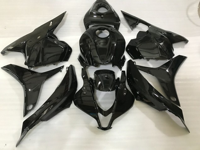 2009-2012 Gloss Black Honda CBR600RR Fairings