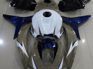 2009-2012 Gloss Brown and Blue Honda CBR600RR Fairings