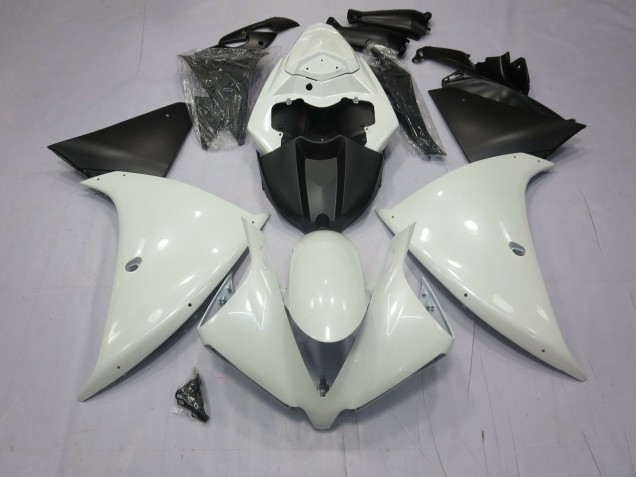 Best Aftermarket 2009-2012 Gloss White Yamaha R1 Fairings