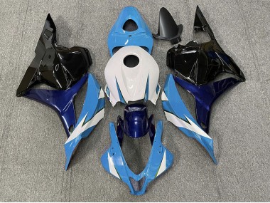 Best Aftermarket 2009-2012 Light Blue and White Honda CBR600RR Fairings