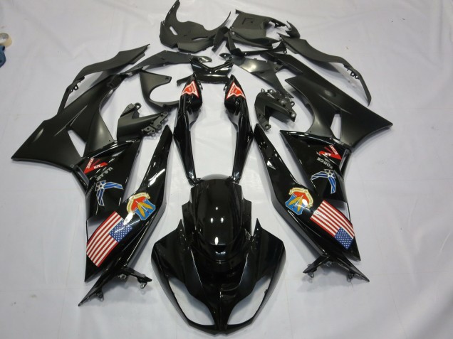 Best Aftermarket 2009-2012 Merica Kawasaki ZX6R Fairings