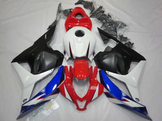 Best Aftermarket 2009-2012 OEM Style Black White Red and Blue Honda CBR600RR Fairings