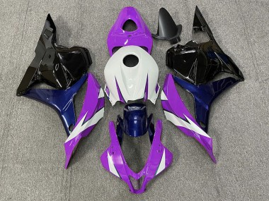 2009-2012 Purple and White Honda CBR600RR Fairings