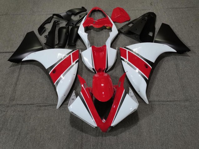 Best Aftermarket 2009-2012 Red White Yamaha R1 Fairings