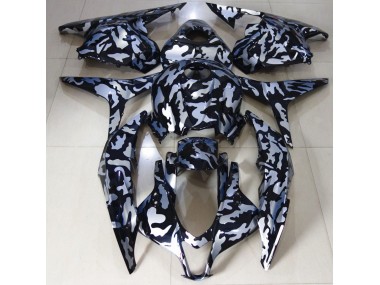 2009-2012 Silver Snow Camo Honda CBR600RR Fairings