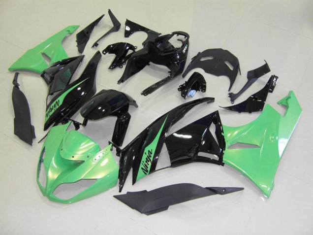 2009-2012 Special Green Kawasaki ZX6R Fairings