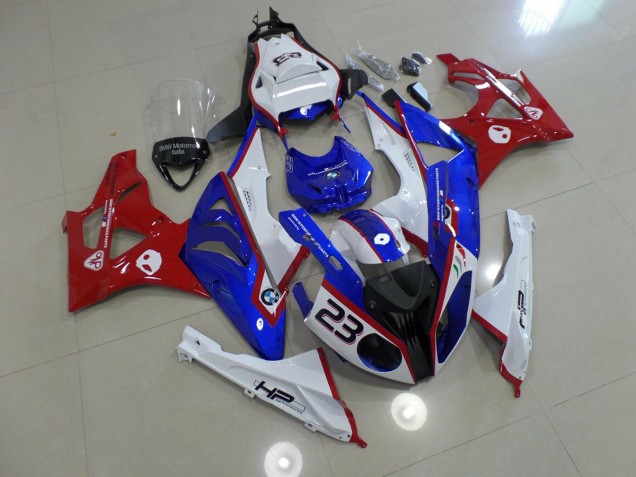 2009-2016 Blue and Red BMW S1000RR Fairings