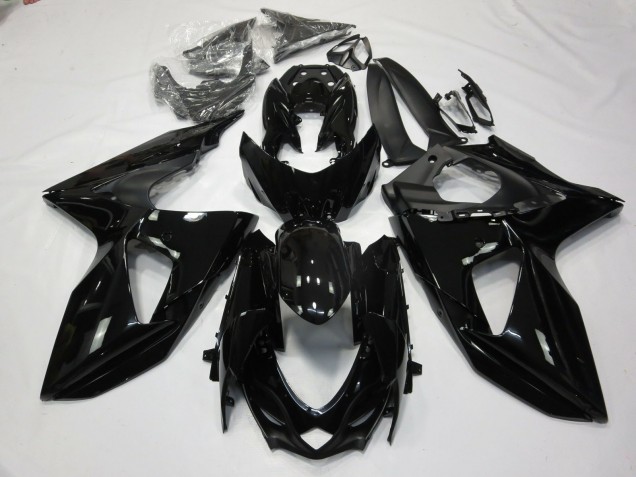 Best Aftermarket 2009-2016 Gloss Black Design Suzuki GSXR 1000 Fairings