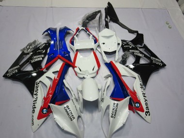 Best Aftermarket 2009-2016 White Blue BMW S1000RR Fairings