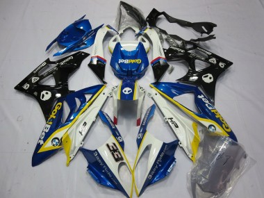 2009-2016 Yellow blue BMW S1000RR Fairings