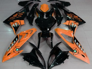 2009-2018 Gloss Orange Shark BMW S1000RR Fairings