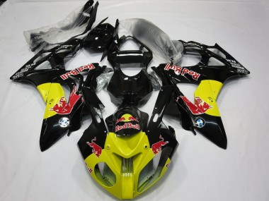 2009-2018 Yellow Black Red Bull BMW S1000RR Fairings