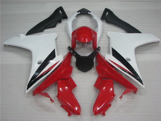 Best Aftermarket 2011-2012 White Red and Black Honda CBR600F Fairings