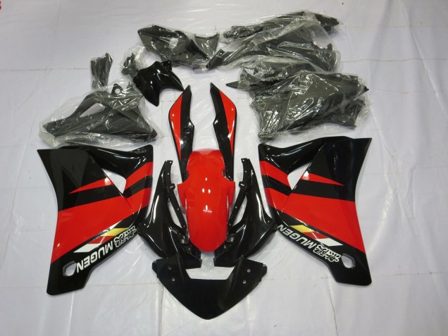 2011-2013 Red and Black Honda CBR250RR Fairings