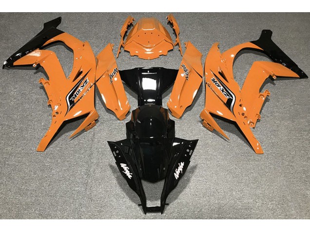 2011-2015 Gloss Orange & Kawasaki ZX10R Fairings